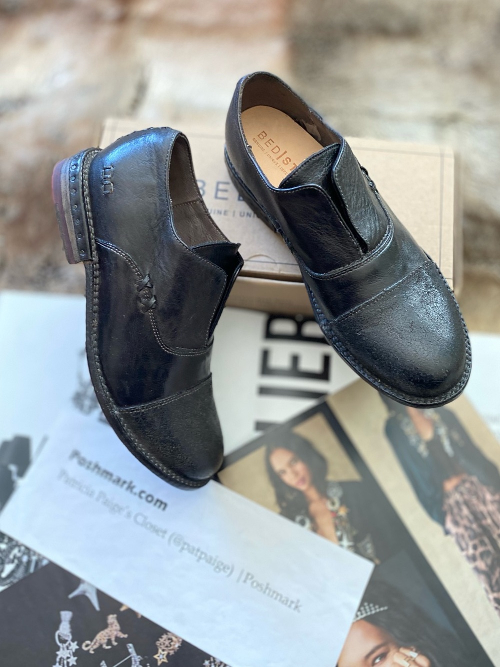 Bed Stu Rose Slip On Loafers